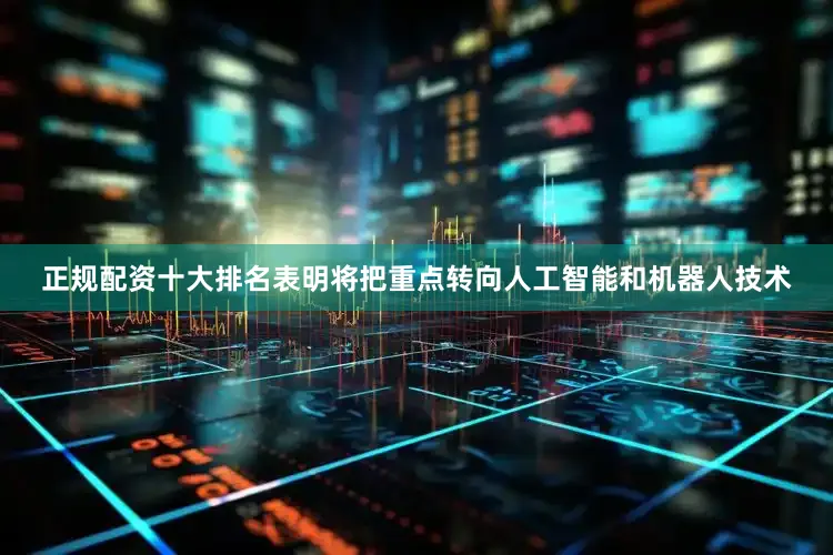 正规配资十大排名表明将把重点转向人工智能和机器人技术