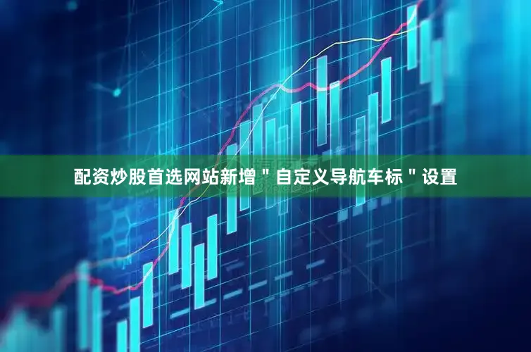 配资炒股首选网站新增＂自定义导航车标＂设置